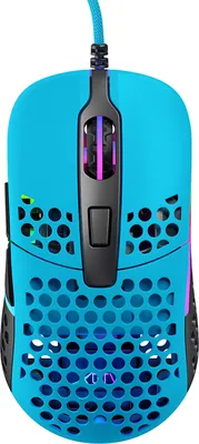 Immagine prodotto di CHERRY XTRFY M42-RGB-BLUE CHERRY XTRFY M42 Gaming Maus kabelgebunden miamiblau