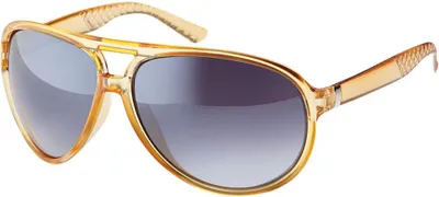 Produktbild von Gil Damen Sonnenbrille Runde Designer 80er Piloten Urlaub Sommer Strand Brille 30419 Braun Schwarz