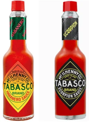 Productafbeelding van TABASCO Scorpion Sauce + Habanero Sauce (2 x 148 ml) De twee heetste chilisausen van Tabasco! 10 keer zo heet als de originele Red
