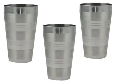 Edelstahl-Tumbler-Set 3er, unzerbrechlich, 480 ml, spülmaschinengeeignet