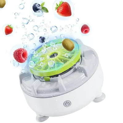 Produktbild von Obst- und Gemüsereiniger,Rotierender Reiniger mit Wasser-Spinner und Hydroxid-Ionen-Technologie, geeignet für Obst, Gemüse und Fleisch