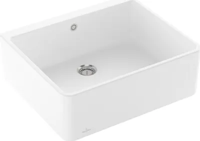 Produktbild von Villeroy & Boch VB Spülstein 60 X Spülstein Einzelbecken 636001 595x500mm StoneWhite CeramicPlus