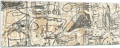 Produktbild von Bilder auf glas - Einteilig - Graffiti Kritzeleien Zeichnen - 90x30cm - Glasbilder - Wandbilder - Bilder - Wanddekoration aus Glas - Glas Bilder - Wandbild auf Glas - GAB90x30-5047