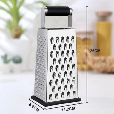 Produktbild von Vierkantige Edelstahl Rasp mit Handgriff