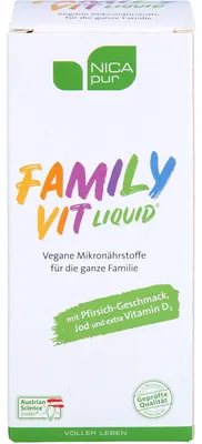 Produktbild von NICApur FamilyVit liquid, 250 ml SAF