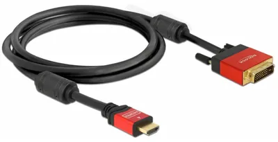 Produktbild von Delock - Adapterkabel - Single Link - HDMI männlich zu DVI-D männlich - 1.8 m