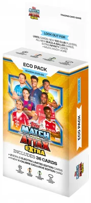 Produktbild von Attax Extra 2025/26 Champions League Football Cards Eco Pack Match Blister Pack
