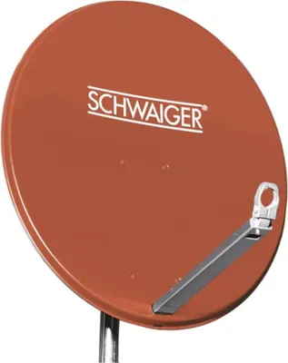 Produktbild von Schwaiger SPI800, 10,7 - 12,75 GHz, 38,5 dBi, Rot, Aluminium, Stahl, 75 cm, 745 mm