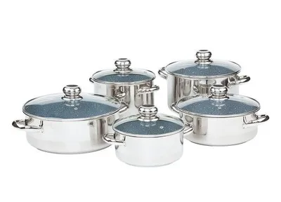Obrázek produktu pro KOLIMAX CERAMMAX PRO STANDARD Sada nádobí se skleněnými poklicemi, 10 dílů