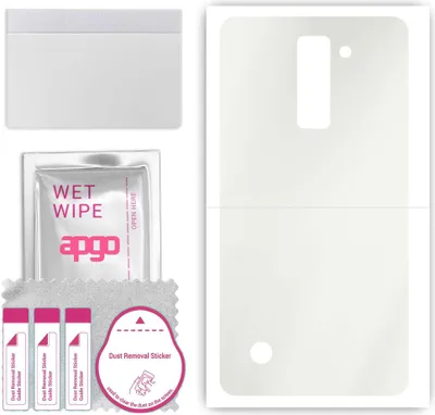 Produktbild von apgo Rückseite Schutzfolie, Matt, kompatibel mit LG Stylus 2 Plus, Hinten Hydrogel-Displayschutzfolie mit Positionierhilfe, kratzfest, einfache Montage