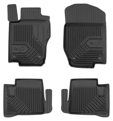 Productafbeelding van Rubberen automatten voor Mercedes-Benz ML W164 2005-2011 (SUV) – 4-delig, zwart, op maat