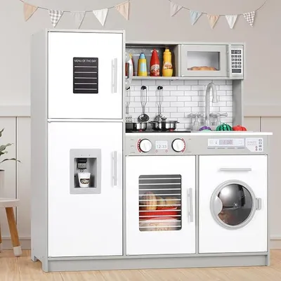 Imagen del producto de Cocina de juguete con luces y sonidos, ideal para niños a partir de 3 años
