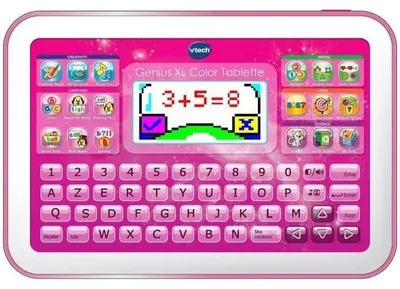 Image de Tablette Éducative VTECH Genius XL Color Rose - 60 Activités - Fille 4 à 7 Ans