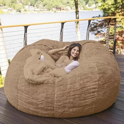 Produktbild von Sitzsack-Sesselbezug Sitzsack Hülle, Sitzsack Erwachsene, Sitzsackbezug für Kinder, Sitzsack-Bezug ohne Füllung