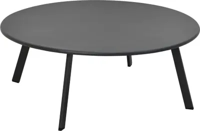 Produktbild von Garten-beistelltisch saona d90cm graphitgrau - Hespéride