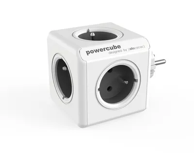 Obrázok produktu pre Allocacoc PowerCube Original FR napájací pásik - sivý, 5x 230V