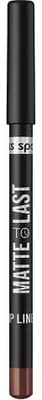 Produktbild von Miss Sporty Matte To Last Lip Pencil Kredka do ust 600 Chocolate, 1.2 g