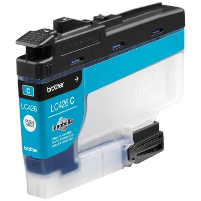 Image de Brother LC426C - Rendement élevé - cyan - original - cartouche d'encre - pour Brother MFC-J4335DWXL, MFC-J4340DW (LC426C)