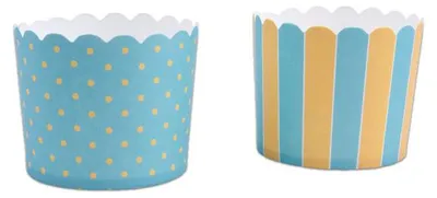 Produktbild von Cup Cakes-Förmchen, Papierbackförmchen MAXI, 12 Stück, Muffinförmchen, Cupcakes