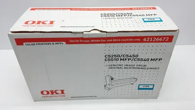 Zdjęcie produktu dla OKI 42126672, Oryginalny, C5250, 5450, 5500MFP, 1 szt., 17000 stron(y), Druk LED, Cyjan