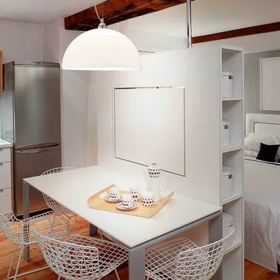 Produktbild von Fabas Luce Nice Pendelleuchte Bernstein Ø 46cm Rund