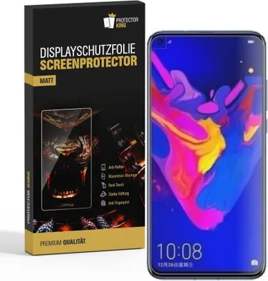Produktbild von 6x Displayschutzfolie für Huawei Nova 4 ANTI-REFLEX Displayfolie Schutzfolie MATT