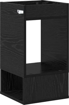 Immagine prodotto di Tavolino Rovere Nero 30 x 30 x 56 cm Legno multistrato