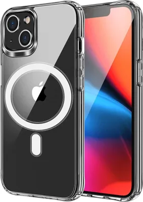 Produktbild von Transparentes Clear Handyhülle Bumper mit Magnetring für kabelloses Laden kompatibel mit iPhone 16e