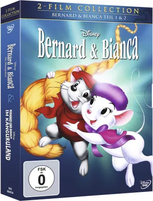 Produktbild von Bernard und Bianca 1+2, Doppelpack DVD