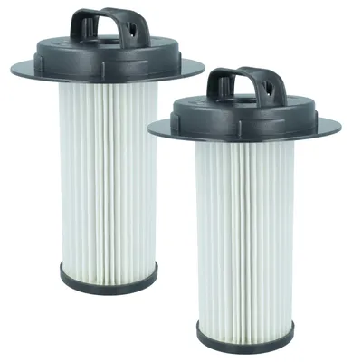 Produktbild von vhbw 2 Staubsaugerfilter Ersatz für Philips 432200524860, FC8048, 432200517520 für Staubsauger - HEPA-Filter Schwarz Weiß