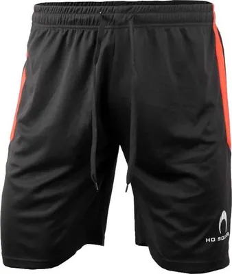 Image de Pantalon de football HO Soccer Akademia, enfant, noir/rouge, taille 10