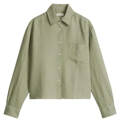 Produktbild von Woven Blouses Longsleeve 3353 Fresh Sage Größe 36
