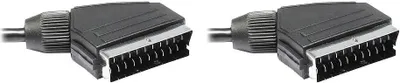 Produktbild von Anschlusskabel Scart Stecker an Stecker, 3m, Good Connections®