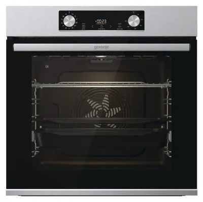 Produktbild von Gorenje BPS6737E14X Einbau-Backofen Multifunktion, 77 Liter,Pyroclean Selbstreinigung, Airfry, Pizza-Funktion, Auftaufuktion, Edelstahl