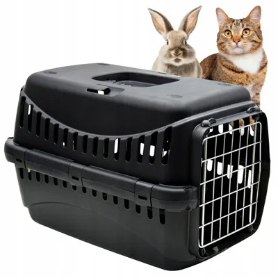 Produktbild von Transportbox Kerbl 45 cm x 30 cm x 30 cm, Schwarz