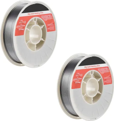 Obrázek produktu pro SucceBuy plněný drát 0,8 mm, svařovací drát MIG E71T-11, 4,5 kg bezplynový drát pro konstrukční ocel se sníženým tvorbou rozstřiků, vhodný pro všechny svařovací polohy, samočinná ochrana pro venkovní použití, 1 kus.