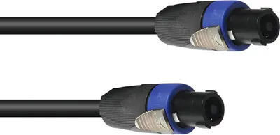 Produktbild von PSSO Lautsprecherkabel Speakon 4x2,5 20m sw
