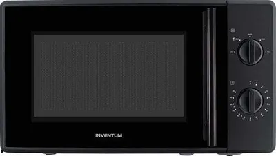 Produktbild von Inventum MN205SB, Arbeitsplatte, Solo-Mikrowelle, 20 l, 700 W, Drehregler, Schwarz