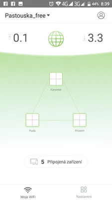 Immagine prodotto di Tenda Nova MW3 (3er-Pack) WiFi AC1200 Mesh System Dual Band, 2x LAN/WAN, MU-MIMO, SMART aplikace