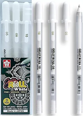 Productafbeelding van Sakura Gelly Roll (gemaakt in Japan) (Klassiek wit)