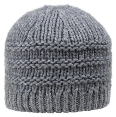 Giesswein Beanie Strickmütze Kulmkogel Made in Austria  in grau