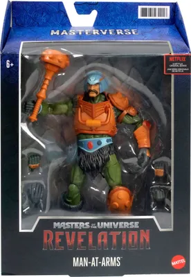Produktbild von Mattel Masters of the Universe: Revelation Masterverse Actionfigur 2021 Man-At-Arms 18 cm MATTGYV13