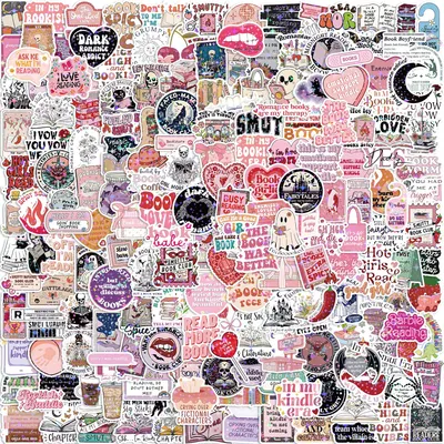 Stickerpaket Romance – 200+ holografische Vinyl-Sticker