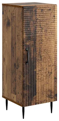 Image de Buffet vidaXL en bois recyclé 33 x 34,5 x 89,5 cm, aggloméré