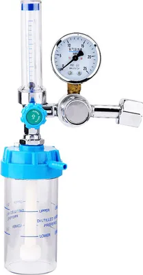 Image de YH.YX11A Régulateur de pression médicale G5/8 BSPP pour inhalateur d'oxygène de type bouée