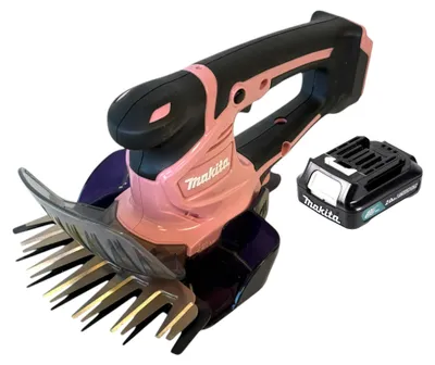 Immagine prodotto di Makita UM 600 DAP cesoie per erba a batteria 12 V max 160 mm rosa + 1x batteria ricaricabile 2,0 Ah - senza caricabatterie