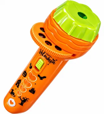 Immagine prodotto di Torcia proiettore Halloween design zucca arancione, colore: multicolore