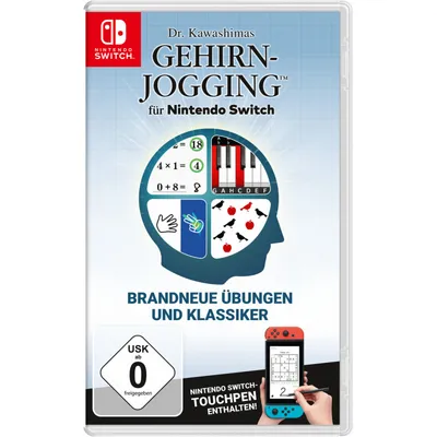 Produktbild von Dr. Kawashimas Gehirn-Jogging(TM) für Nintendo Switch