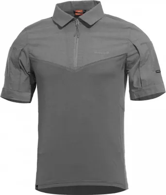 Produktbild von Herren-T-Shirt mit Kragen PENTAGON RANGER SHORT ARM SHIRT K02013 WOLF/GRAU Größe: L