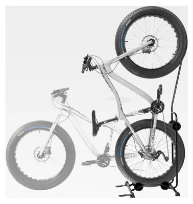 Produktbild von Fahrradständer - Hochwertiger vertikaler und horizontaler verstellbarer Fahrradparkplatz - Sicher und stabil für die Aufbewahrung von MTB- und Rennrädern in Garage oder Zuhause - Für Radgrößen bis zu 29”